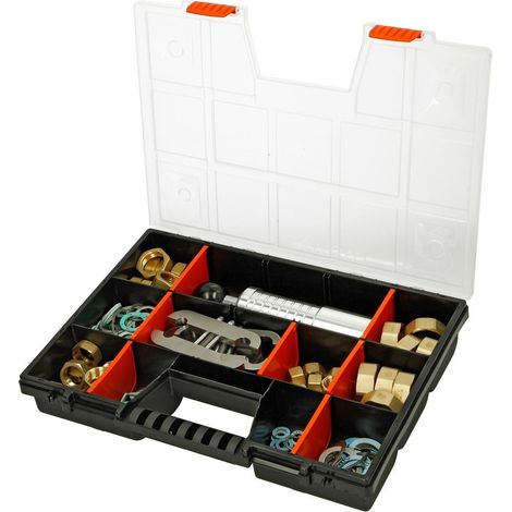 Set de montage rapide OEG-FLEX en coffret pour tuyau ondulé