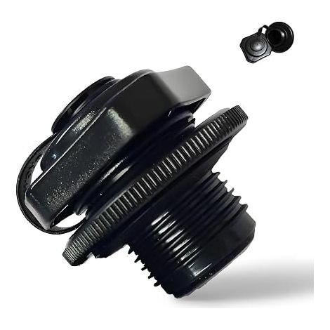 Universal Waterproof Inflatable Spa Valve Cover, Inflatable Bath Valve Cap, Inflatable Dinghy Valve Cap, Spare Parts for Lay-Z-Spa for Bestway (1/5)