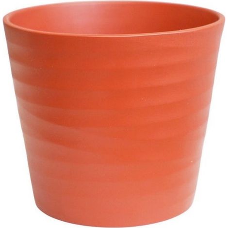 Oslo Cayenne Taper Planter - L28 x W28 x H24 cm - Orange