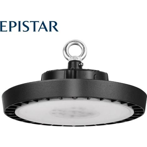 Campana Industrial UFO Slim 100W, Chipled EPISTAR Triac regulable, Blanco neutro, regulable