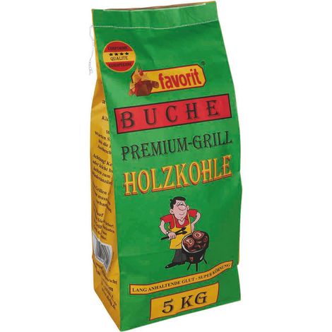 Favorit Buchen-Holzkohle 5 KG