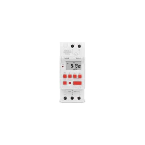 Interruttore temporizzato digitale 220 V CC 30 A con display LCD, relè elettronico settimanale - Crezuo