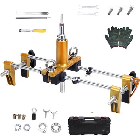 Door Keyhole Opening Kit,Lock Mortiser  Installation Door Lock,Hole Saw for Carpentry,With 3 Tungsten Steel Solid Wood
