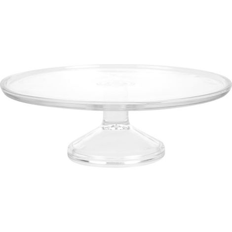 Présentoir à Gâteau en Verre (sans cloche) - 300(Ø) mm - Olympia (1/5)