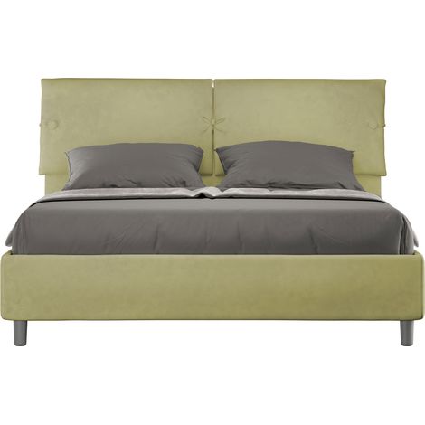 Letto Matrimoniale 160x190 cm Senza Rete Sleeper Tè verde (1/5)