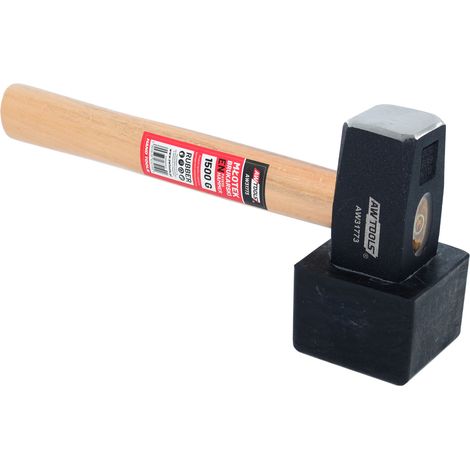 Hammer awtools aw31773 1,5 kg 28 cm austauschbarer Gummi (1/3)