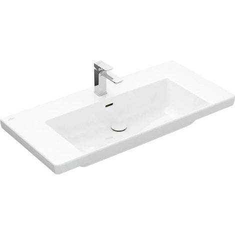 Vasque à poser Villeroy & Boch Subway 3.0, 1 trou pour robinet, (1/5)