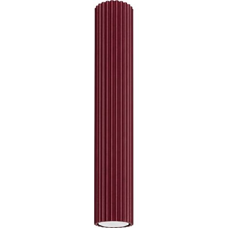 Plafonniers Karbon aluminium bourgogne 1xGU10 6.5cm Sollux (1/5)