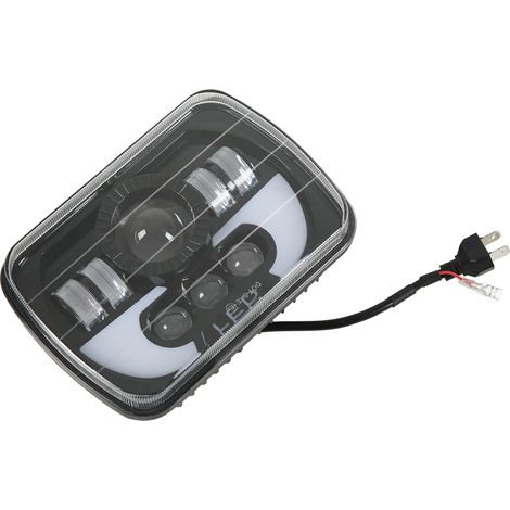 Phare LED carré 5x7 pouces 90W, projecteur à faisceau haut/bas, étanche IP67, pour voiture et moto (1/5)