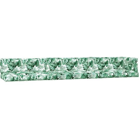 Maison Exclusive - Cojines para palés 7 piezas tela estampado de