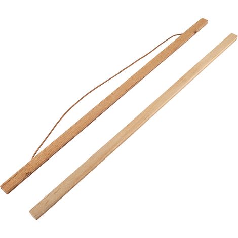 Cadre photo magnétique en bois moderne DIY, support pour affiche rouleau d'art 60 cm