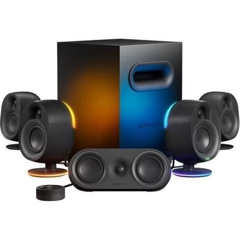 Enceintes d'ordinateur - STEELSERIES - Arena 9 - Son surround 5.1 (1/5)
