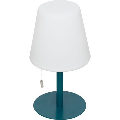 Atmosphera Zack lampe portable bleu canard rechargeable USB-C (1/5)
