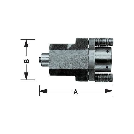 Unité hydraulique Röhm, taille 4 - 226504 (1/4)