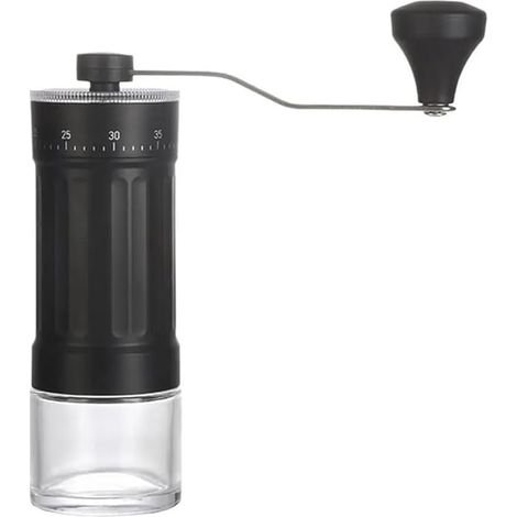 Moulin à café manuel avec fraise conique en céramique, 40 réglages réglables, capacité de 28 g, avec pochette de rangement et brosse de nettoyage, pour Aeropress, Espresso, Verser Over, Cafetière à (1/5)