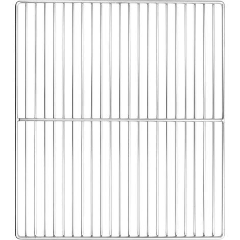 Grillrost Silber 45 x 40 cm Edelstahl