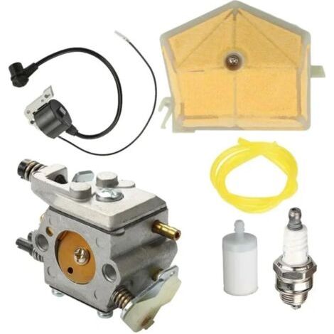 Carburateur Bobine Allumage Tronçonneuse Husqvarna 51 55 Walbro WT-170 503281504 (1/4)