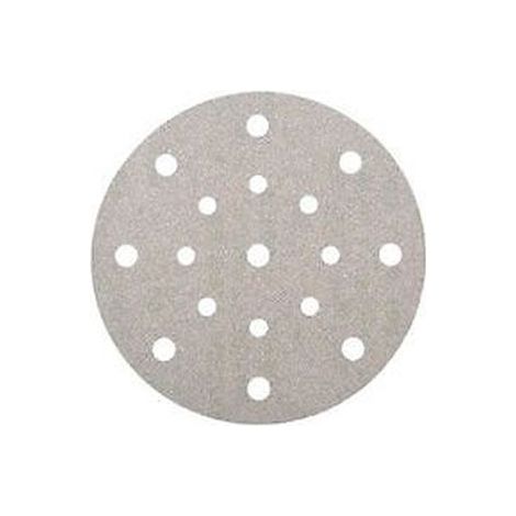 10pz DISCO ABRASIVO SU SPUGNA DIAM 150MM GRANA 400 15 FORI LEVIGATRICE -SAIT