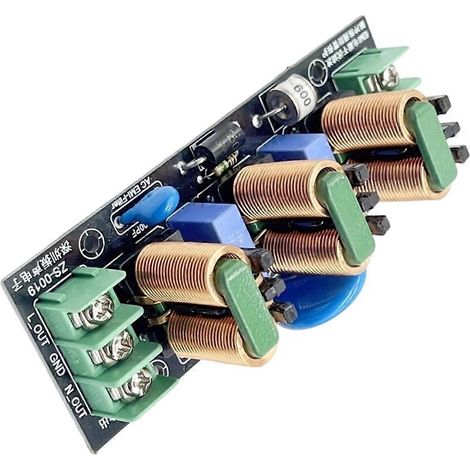 Filtre anti-interférences électromagnétiques 15 A, protection contre les surtensions et la foudre, mode commun (1/5)