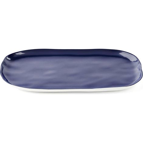 GUZZINI Vassoio S Riviera Melamina 26,5 x 15,5 Cm Blu