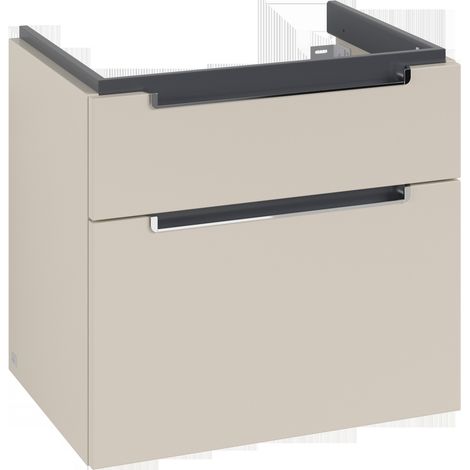Villeroy & Boch Subway 2.0 meuble sous lavabo, 2 tiroirs, lavabo