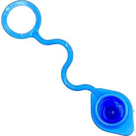 Connettore rapido metrico con tappo blu (1/2)