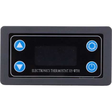 Thermostat numérique avec écran LCD, alarme sonore et visuelle, transmission de données, contrôleur de température 250VAC (1/5)