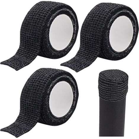 4pcs Chair Leg Protectors Non-Slip Tape Floor Furniture Protectors Self Adhesive Glue-Free Strips Prevent Chairs Tables from Sliding No Noise Black (1/5)