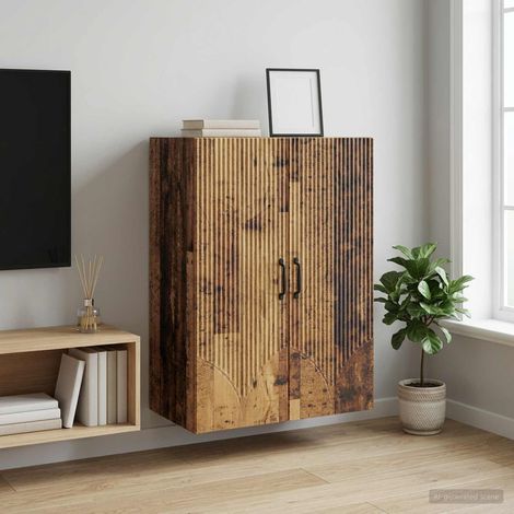 vidaXL Armoire Murale Bois ancien 66 x 34,5 x 90 cm Bois d'ingénierie (1/5)