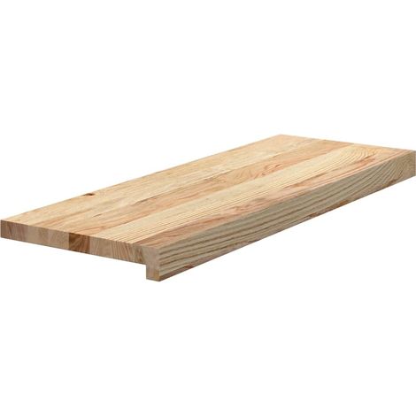 Treppenstufen 12 Stk. Unbehandelt 70x30x2 cm Massivholz Eiche vidaXL (1/4)