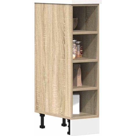 Unterschrank Sonoma-Eiche 20x44,5x81,5 cm Holzwerkstoff