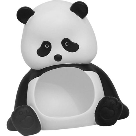 Plateau de service panda, porte-clés, porte-fruits, rangement, décoration, sculpture, corbeille à fruits panda (1/4)