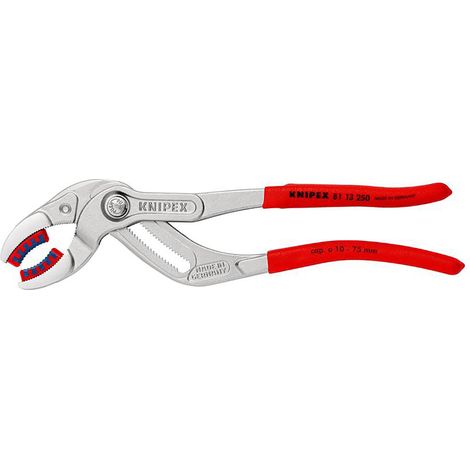 Draper 25754 KNIPEX 81 13 250 SB Siphon and Connector Pliers, 250mm (self-service card/blister)