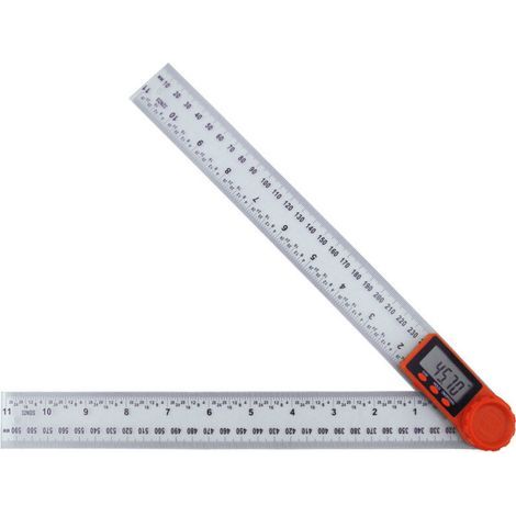 Csparkv – Digitaler Winkelmesser 300 mm – LCD-Anzeige – Arretierfunktion – Für Holzbearbeitung und Bauwesen (1/3)