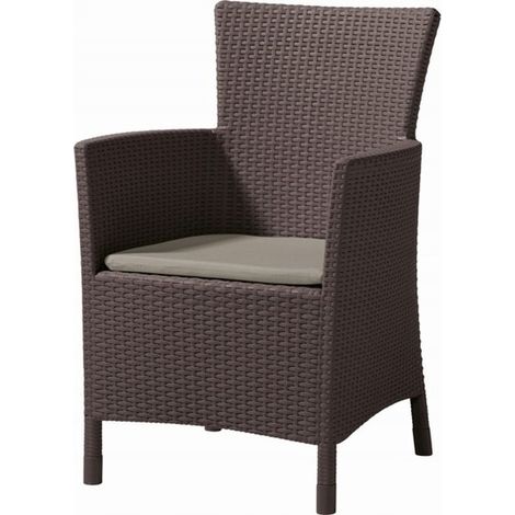 Sillón Allibert Iowa marrón (1/5)