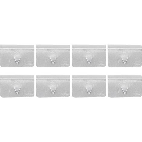 Lot de 8 Clips de Fixation en Acier Inoxydable pour Déflecteurs d'Auto, Rétention Compatible HEKO G3 (1/3)