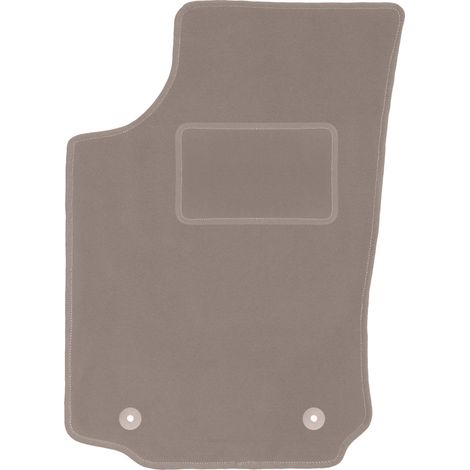 Alfombrilla de conductor beige para Opel Corsa C hatchback (2000-2006) (1/5)
