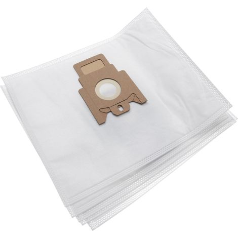 vhbw 5x sacchetto sostituisce Hoover H60, 35600392 per aspirapolvere - 24,8cm x 30,9cm Bianco