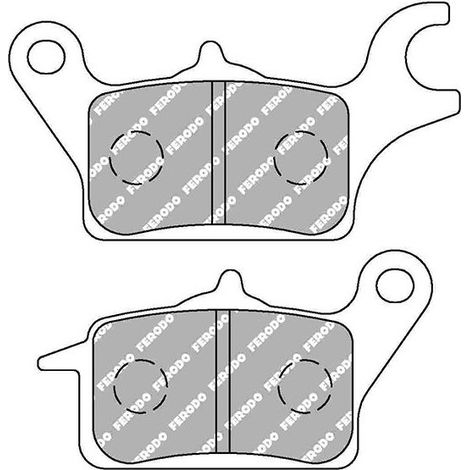Plaquette de frein Ferodo pour Scooter Honda 110 Wave 2014 JC51B (1/2)