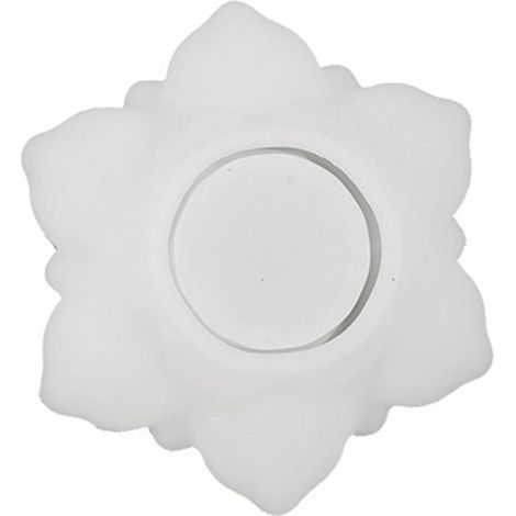 Moule en résine à fleurs, moule pour bougeoir, moule en silicone pour boîte à bijoux, boîte à bonbons et décoration de table. (1/5)