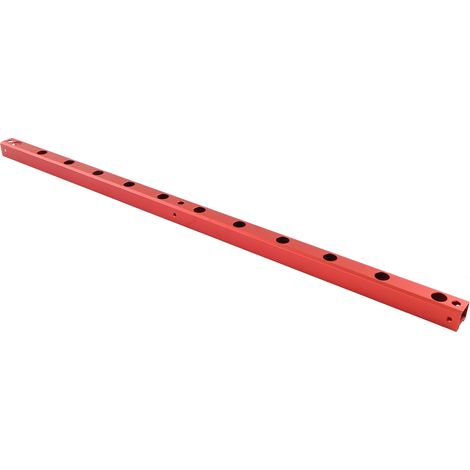 Universelle Doppelprofil-T-Nut-Schiene aus stranggepresstem Aluminium mit vorgebohrten Befestigungslöchern für Holzbearbeitung und Heimwerkerprojekte. (1/5)