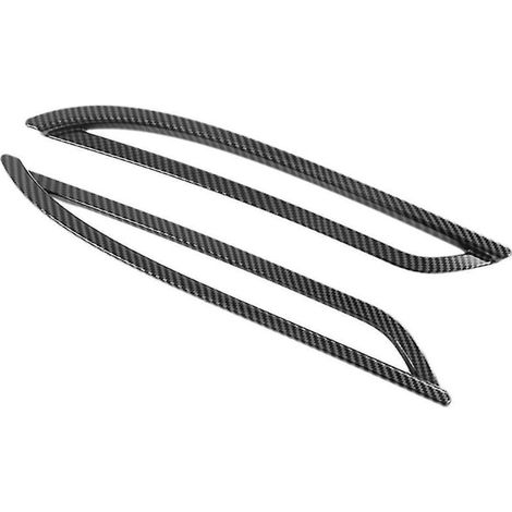 2 pièces de garnitures de style pour feux antibrouillard arrière de voiture Model Y 2021 2022-- (1/5)