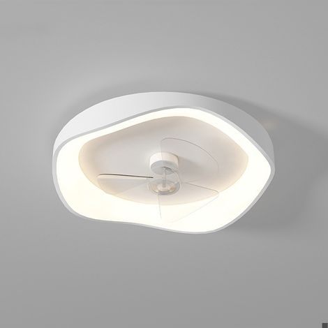 Ventilateurs de plafond avec lumières, plafonnier à intensité variable, ventilateur de plafond à profil bas avec lumière, 42 cm (42 W) (1/5)