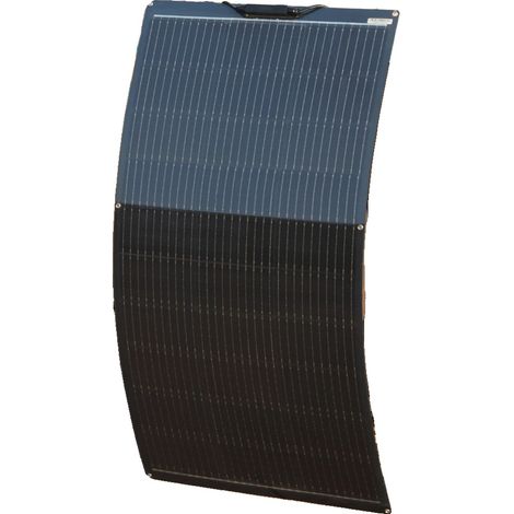 Panneau Solaire, Monocristallin, Étanche, 130w 1000x550mm-a (1/2)