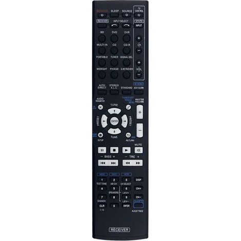 Control remoto de repuesto AXD7582 para receptor AV VSX-519V SX-319V VSX-519V-K SX-319V-K VSX-519V-S AXD7542 AXD7586 (1/2)