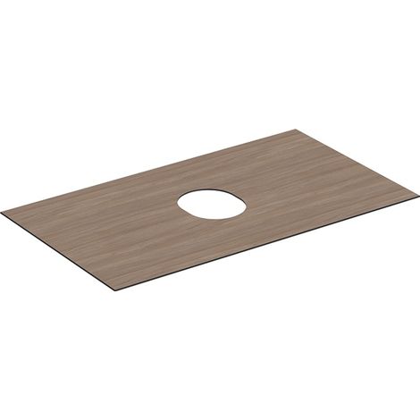 Plaque de couverture GE VariForm pour US pour AS-WT avec un tiroir L=90cm, chêne