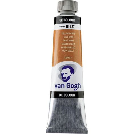 Peinture à l'huile - Ocre Jaune - 227 - A l'huile de carthame - Van Gogh - 40ml