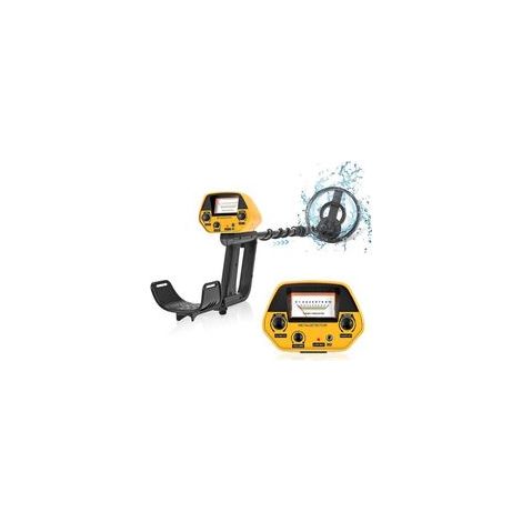Détecteur de Métaux avec Une Batterie Rechargeable 9V, Métaux Détecteur pour Enfants Adultes 2lbs, Hauteur Réglable 78-108cm, Disc & Mode Tout Métal (1/5)