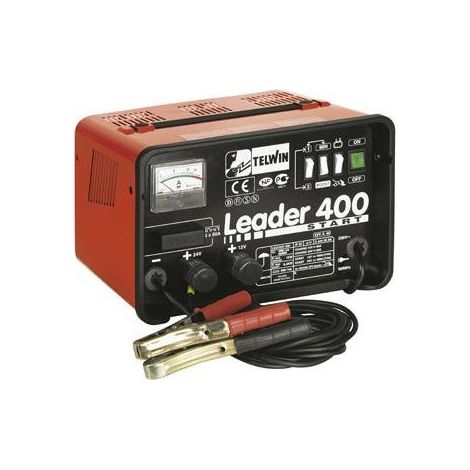 Caricabatterie e Avviatore Telwin Leader 400 Start 230 V