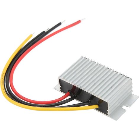 DC/DC-Abwärtswandler mit vollständig abgedichtetem Aluminiumgehäuse (IP67), Abwärtstransformator, Spannungsregler 15–36 V